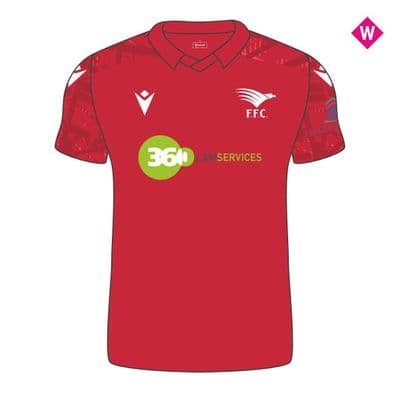Farnborough FC Ladies Fit Red GK Replica Shirt