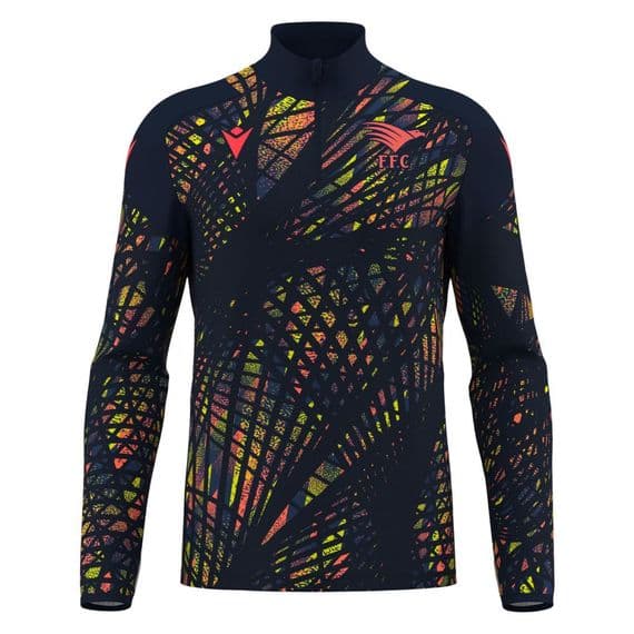 Farnborough FC Navy/Multi  Starfall 1/4 Zip Top