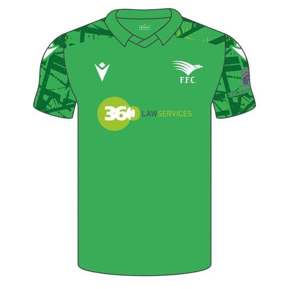 Farnborough FC Senior Green GK Replica Shirt