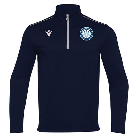 Fleet Town Girls/Ladies Navy Blue Havel Track Top