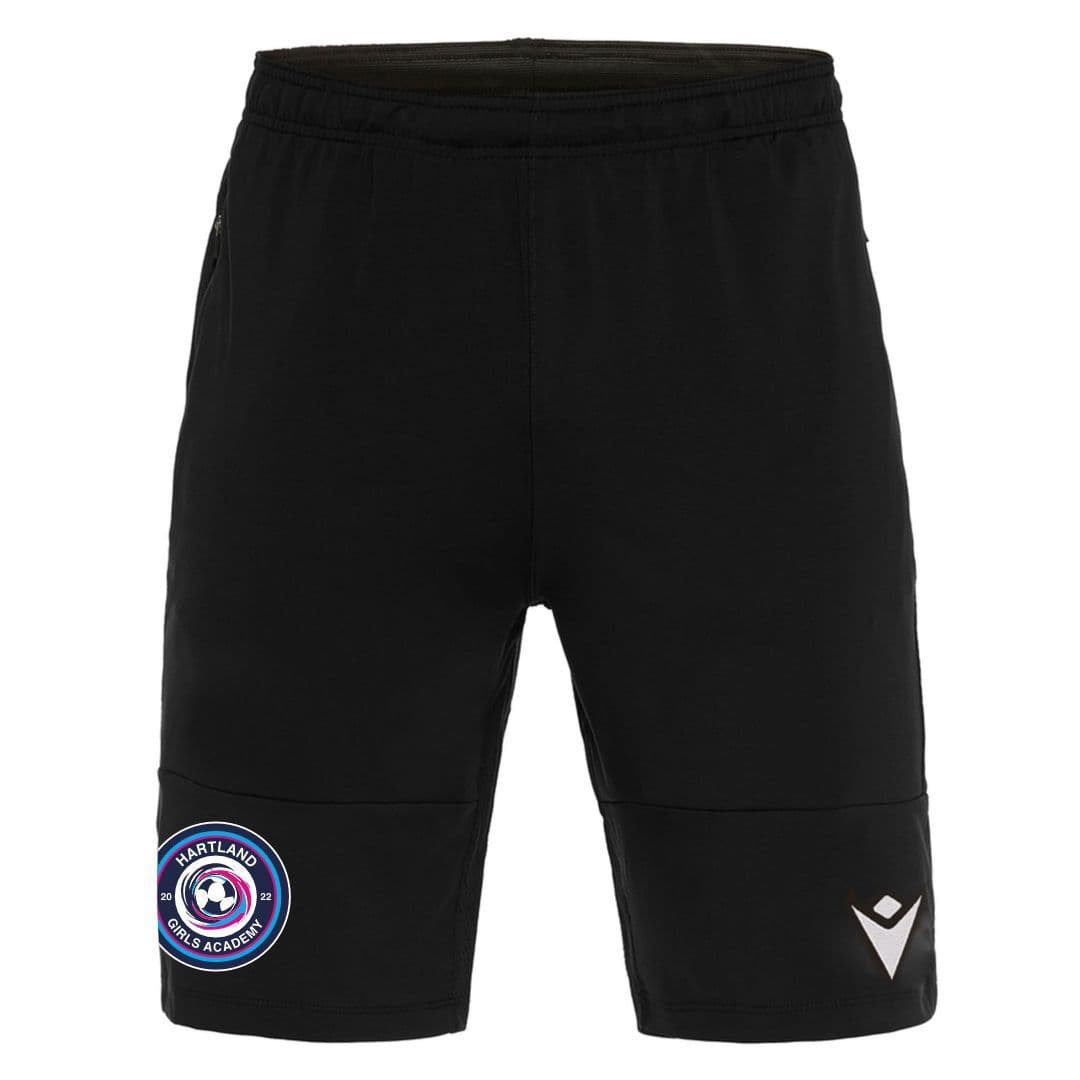 Hartland Coaches Black Danube Bermuda Shorts