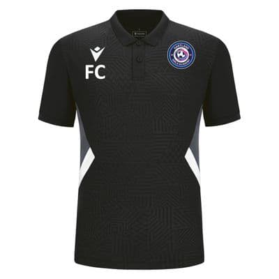 Hartland Coaches Black Rap Polo