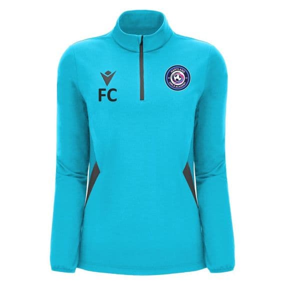 Hartland Neon Blue Maira 1/4 Zip