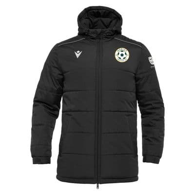 Horley United Black Gyor Bench Coat