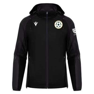 Horley United Black Rivendell Fleece Lined Rain Jacket