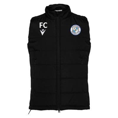 JMA Black Omsk Padded Gilet