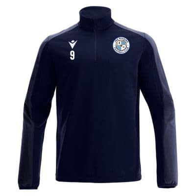 JMA Navy Arno 1/4 Zip Track Top