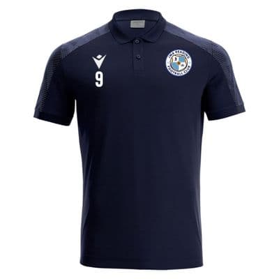 JMA Navy Rock Polo Shirt