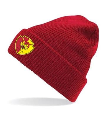 Pinewood Red Knitted Hat