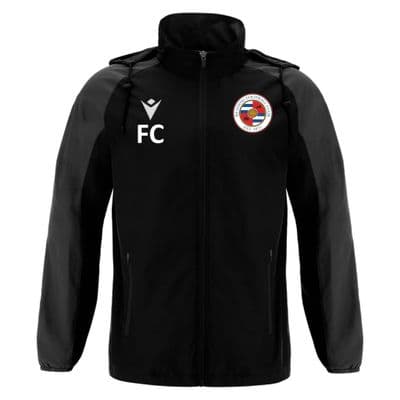 Reading Community FC Black Elburs Rain Jacket