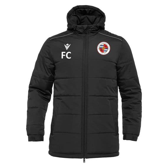 Reading Community FC Black Gyor Padded Coat