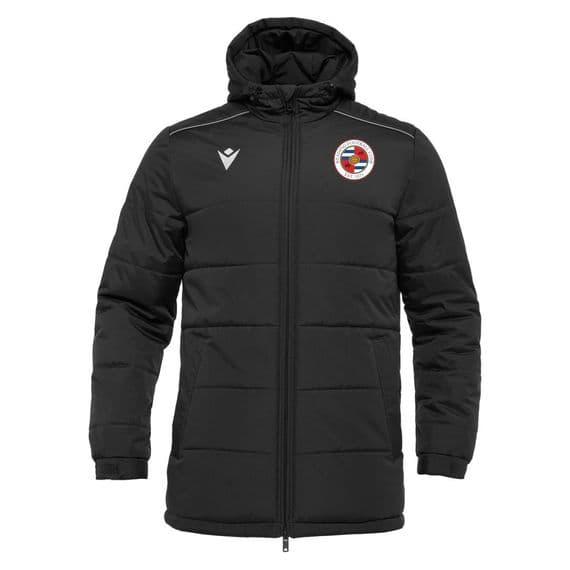 Reading Community FC Black Gyor Padded Coat