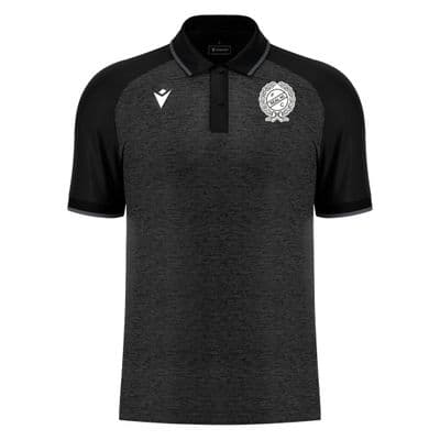 Real 60 Black Aulos Coaches Polo Shirt