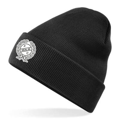 Real 60 Black Knitted Hat
