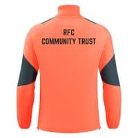 RFC Community Trust Neon Coral/Ant Cuzco 1/4 Zip