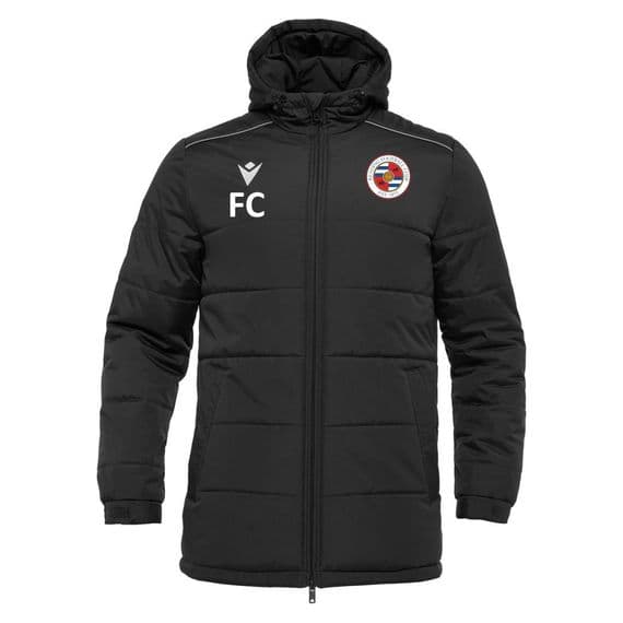 RFC Training Centre Black Gyor Padded Coat