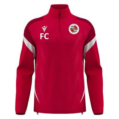 RFC Training Centre  Red GK Hollow 1/4 Zip
