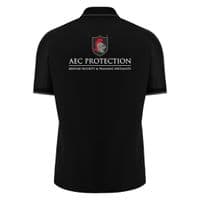 Romsey Town FC Black Aulos Polo Shirt