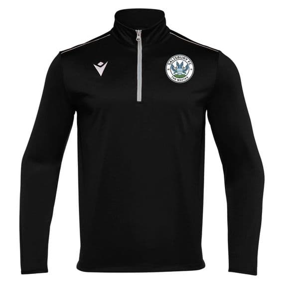 Salisbury Youth Black Havel 1/4 Zip Top