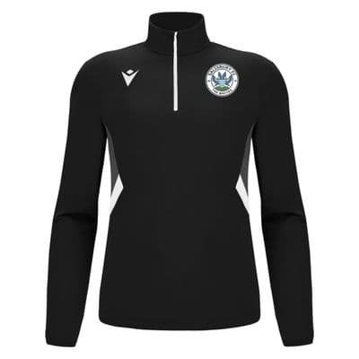 Salisbury Youth Black/White Piave 1/4 Zip