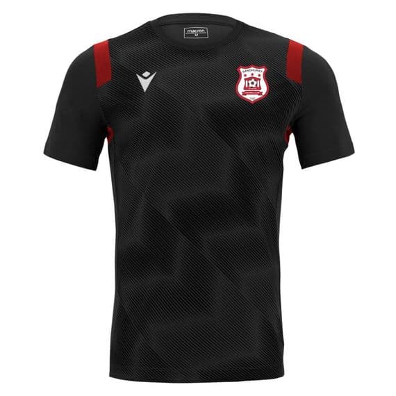 Sandhurst Black/Red Rodders Coaches Shirt