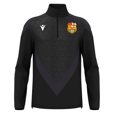 Sarisbury Sparks Black Anduin 1/4 Zip Top