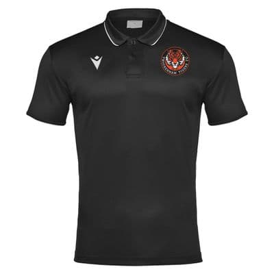 TTFC Macron Black Draco Hero Polo Shirt