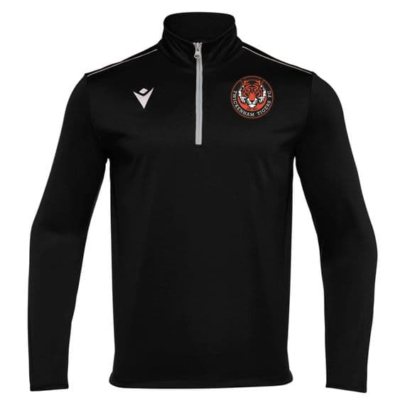 TTFC Macron Black Havel Training 1/4 Zip Top