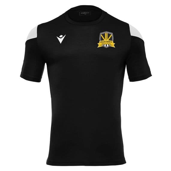 Valley View Black/White Macron Polis T-Shirt