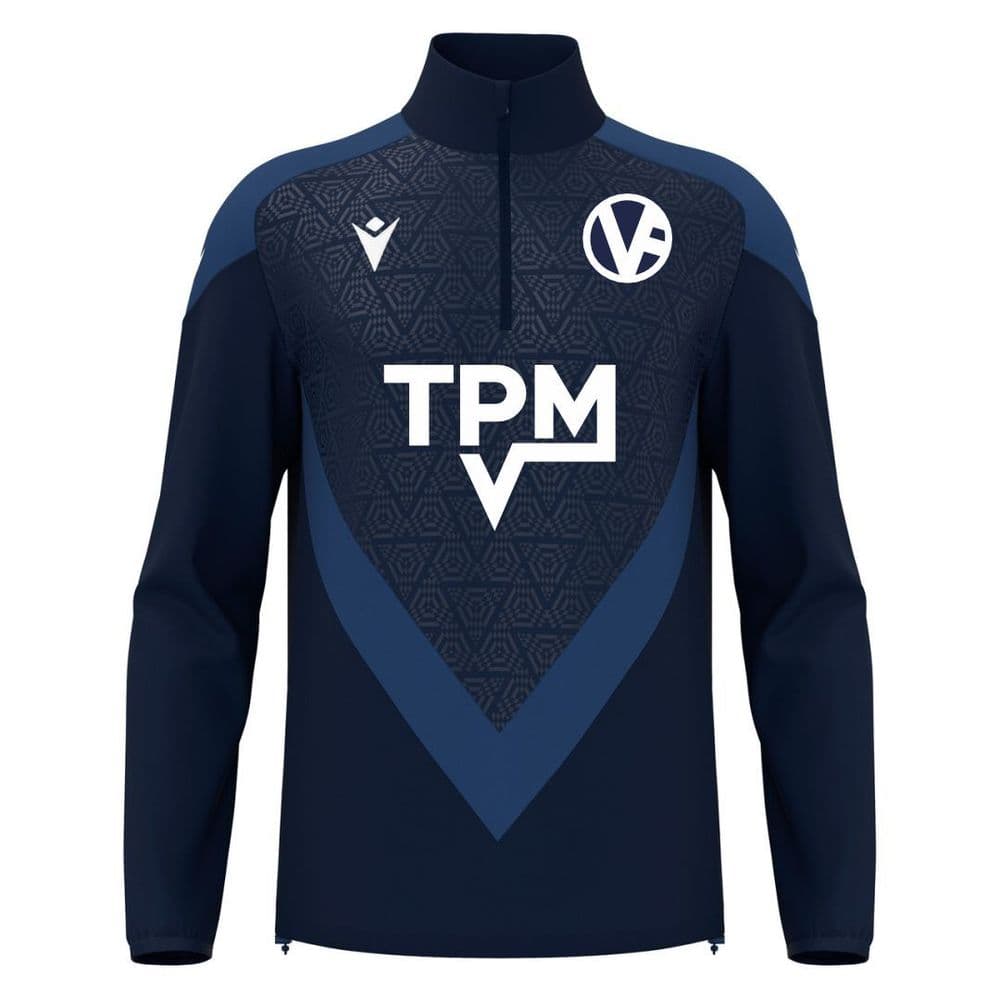 VITA Navy Anduin 1/4 Zip with TPM Logo
