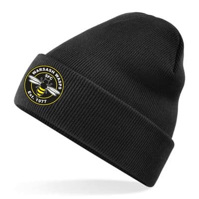 Warsash Wasps Black Knitted Hat