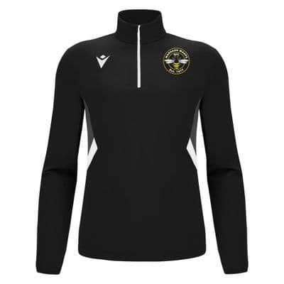 Warsash Wasps Black/White Piave 1/4 Zip Top