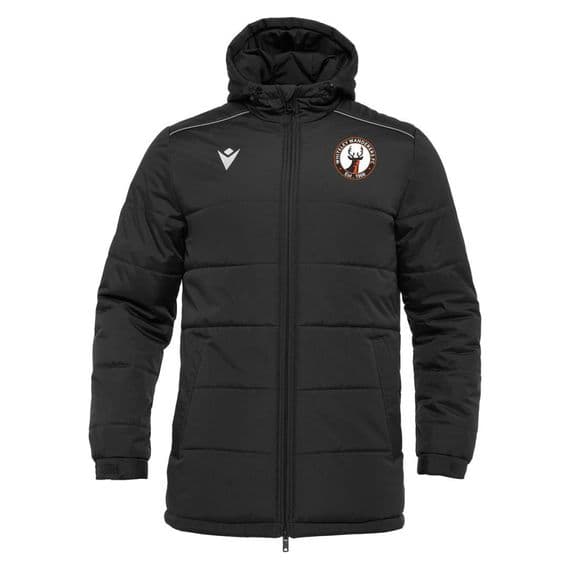 Whiteley Black Gyor Padded Bench Coat