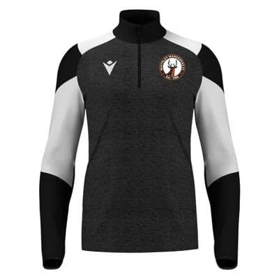 Whiteley Black/White Izel 1/4 Zip Tec Top