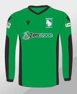 Woking Cougars Bespoke Green Home GK Shirt