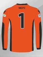 Woking Cougars Bespoke Orange Away GK Shirt