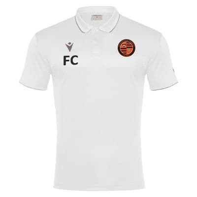 Wokingham Town Coaches White Draco Polo Shirt