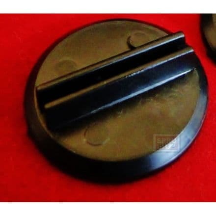 25mm Card Holder Slotted Black Base