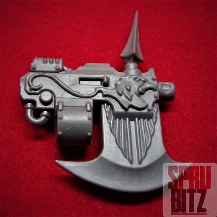 Adeptus Custodes Custodian Wardens Castellan Axe Head (B)