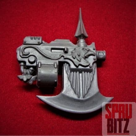 Adeptus Custodes Custodian Wardens Castellan Axe Head (C)