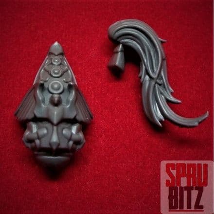 Adeptus Custodes Custodian Wardens Head (B)