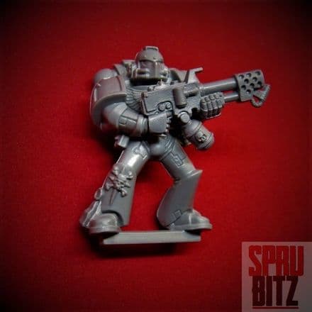 Assault on Black Reach Space Marine with Flamer