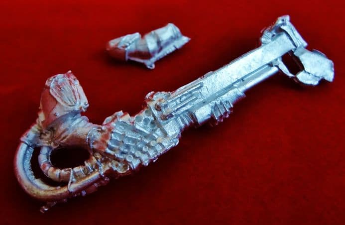 Chaos Slaneesh Noise Marine Emperors Children Blast Master Sonic Cannon and arm (metal)