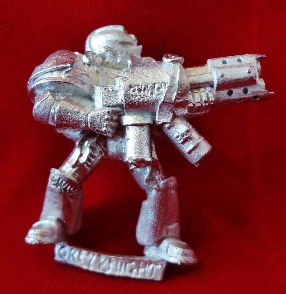 Grey Knight in Power Armour with Flamer metal