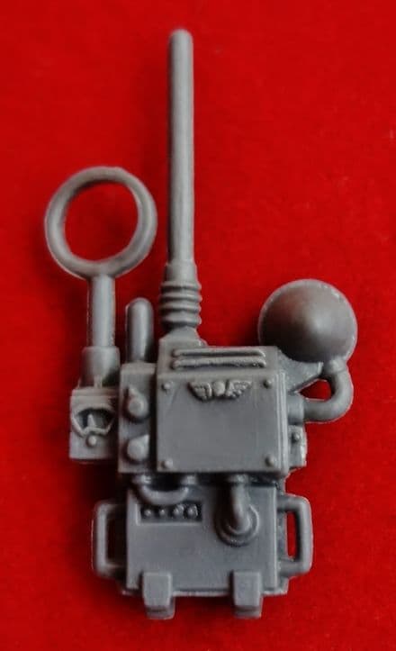 Imperial Guard Cadian Leader Backpack back pack x1