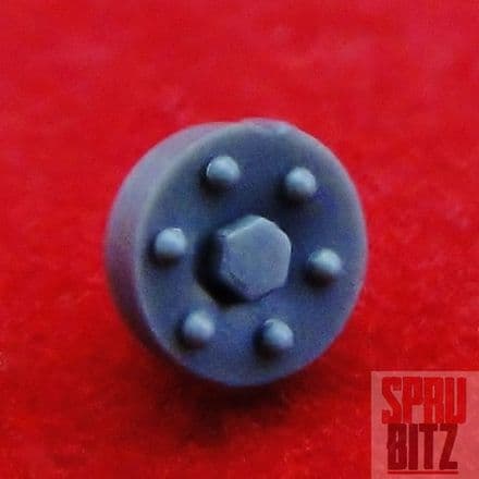 Space Marine Bike Wheel Cap Hubcap