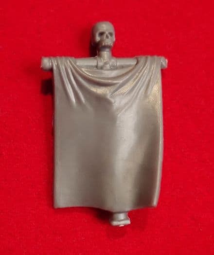 Space Marine Skull Banner Standard Pole