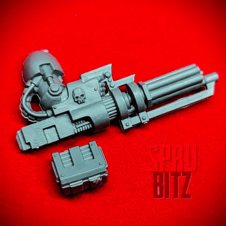 Space Marine Terminator Assault Cannon right arm
