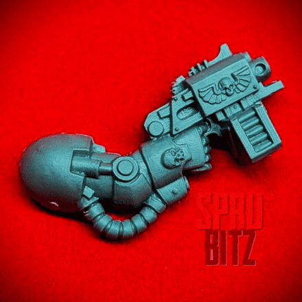 Space Marine Terminator Storm Bolter right arm (A)