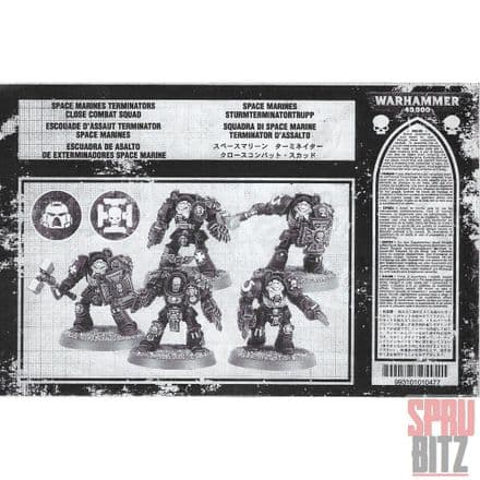 Terminator Close Combat Squad Assembly Instructions